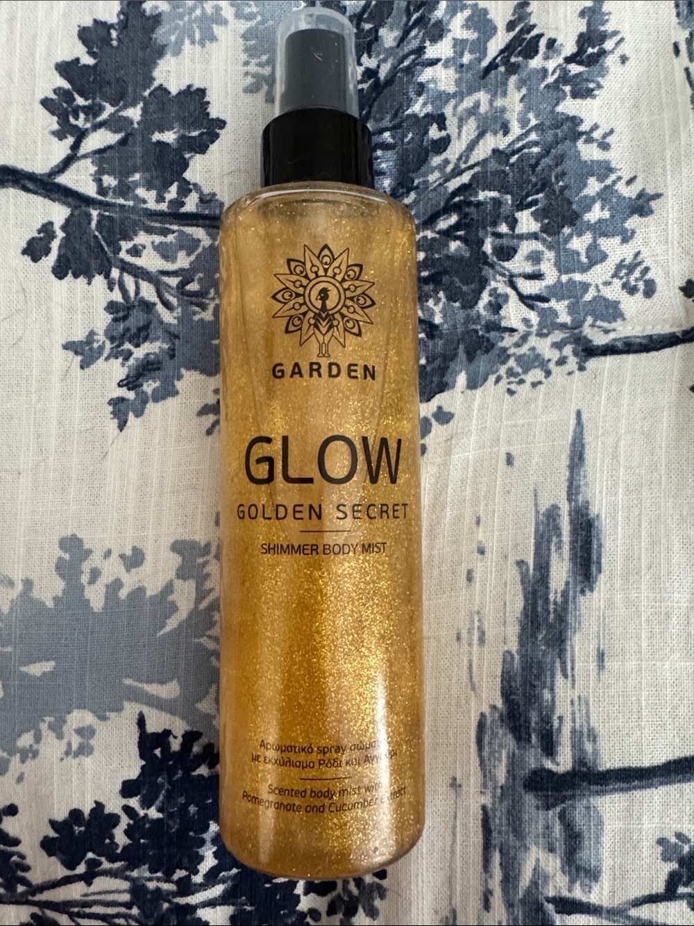 Glow Golden Secret Shimmer Body Mist - Gold from Greece Scented